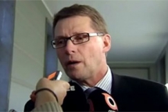 Kuva: P��ministeri Matti Vanhanen. YLE kuvanauha.