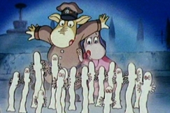 Kuva: Muumilaakson tarinoita: Kadonneet lapset istuvat kieltotaulujen keskell� (1992). YLE kuvanauha.