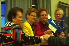 Kuva: Kokoomuksen ensimm�iset euroedustajat.