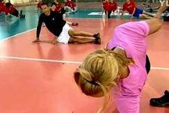 Kuva: Kuitunen ohjaa Sarasvuota. YLE kuvanauha.  