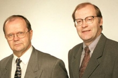 Kuva: Tuomo Pekkanen (vas.) ja Reijo Pitk�ranta (1999) Seppo Sarkkinen / YLE.