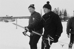 Kuva: Hiihtohissi. YLE kuvanauha.