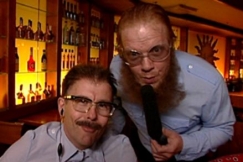 Kuva: Toimittaja ja lihansy�j�. YLE kuvanauha.