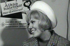 Kuva: Suomen Doris Day, Tuula Mattila (1965). YLE kuvanauha.