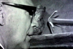 Kuva: Urho Kekkonen Lepikon torpassa. YLE kuvanauha.