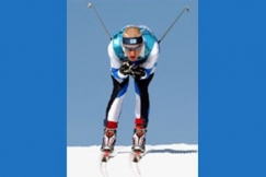 Kuva: Samppa Lajunen sprinttikisassa (2002). AP Graphics Bank.