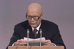 Kuva: Kekkonen puhuu. YLE kuvanauha.