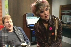 Kuva: Mikko Kivinen ja Sirpa Taivainen (1979). YLE kuvanauha.