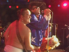 Kuva: Sleepy Sleepers esiintyy. Yle kuvanauha. (1988).