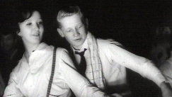 Kuva: Maailmanenn�tyspari Tuula-Maija R�m� ja Seppo Haltsonen. YLE kuvanauha.