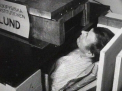 Kuva: Saamelaisten radioaktiivisuutta tutkitaan (1961). Yle kuvanauha.