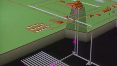 Kuva: Havainnekuva ydinj�tteen varastoinnista. Kuva YLE kuvanauha / Otso Pakarinen