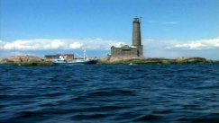 Kuva: Bengtsk�rin majakka Hangon edustalla (YLE Kuvanauha 1999)