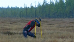 Kuva: Mika Myllyl� harjoittelee Tervanevalla. Yle kuvanauha. 2001