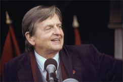 Kuva: Olof Palme. (1982) Esko Kitula.