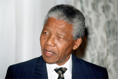 Kuva: Nelson Mandela. (1992) Pekka Sipil. 