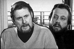 Bild: Henrik Tikkanen och Christer Kihlman, YLE 1977