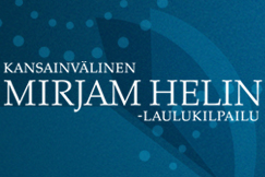 Kuva: Kansainvlinen Mirjam Helin -laulukilpailu