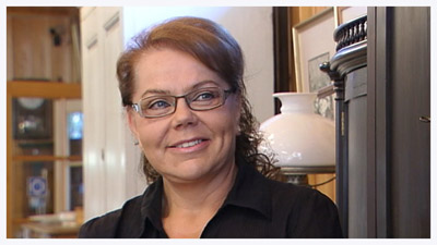 Päivi Österholm (copyright YLE/videokuvaa)