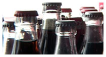 cocacola-kokoelmaa (copyright YLE/videokuvaa)