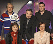 heikki Hilander, Kristiina Elstel, Timo Koivusalo, Antti Huovila, Iris Mattila, kuva: Harri Hinkka 2005