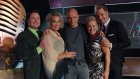 Tangoon meitä pyörittävät Tuomas Myllylä, Johanna Pakonen, Heidi Pakarinen sekä Kyösti Mäkimattila (kuva: Yle)