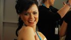 Tangomarkkinat 2012 semifinaali Turku: Anne Tanskanen meikissä (kuva: Yle)