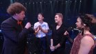 Robin ja Cheek Emma Plus -lähetyksessä Emma-gaalassa 2014 (kuva: Yle)