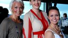 Johanna Pakonen, Eeva Kontu ja Johanna Debreczeni (kuva: Yle)