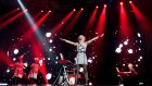 Kaisa Vala UMK 2012 finaalissa (kuva: Jukka Lintinen Yle)