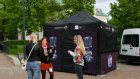 Tartu Mikkiin Karaoketeltta (kuva: Yle)