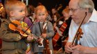 Kaustisen kansanmusiikkifestivaalit 2013, Mukulamatinea, Mauno Järvelä (kuva: Kaustinen Folk Music Festival)
