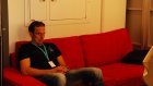 Tangomarkkinat 2012 semifinaali Turku: Mikko Vihma valmistautuu meikkiin (kuva: Yle)