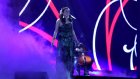 Pernilla UMK:n finaalissaa (kuva: YLE)