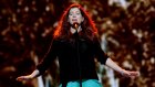 Pernilla ESC2012 toisessa harjoituksessa (kuva:  Elke Roels (EBU))