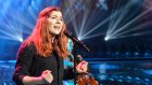 Pernilla Bakun Euroviisujen ensimmäisessä harjoituksessa 13.5.2012 (kuva: Andres Putting (EBU))