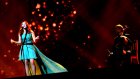 Pernilla ESC 2012 ensimmäisen semifinaalin kenraaliharjoituksessa (kuva: Elke Roels (EBU))
