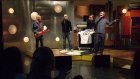 Lieminen feat. Davo, Vilunki ja Hercules Suorana: Kortesmäki -ohjelmassa 28.10.2013 (kuva: Yle)