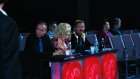 Tangomarkkinat 2012 semifinaali Turku: Tuomaristo Ile Vainio, Martti Haapamäki ja Kaija Lustila (kuva: Yle)