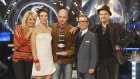 Tartu Mikkiin Laura Voutilainen, Laura Sippola, Sami Saari, Tuure Kilpeläinen (kuva: YLE)