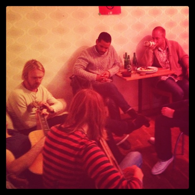 Debaser Stockholm. With Jazz maestro Jonas Kullhammar far right.