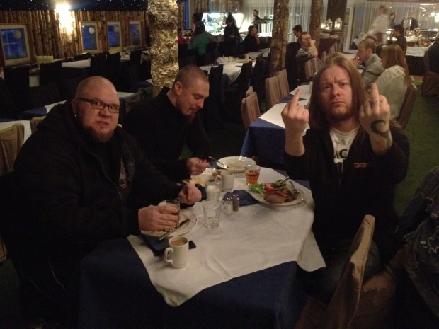 Levi klo 09.05. "Fuck you Finland, very much."