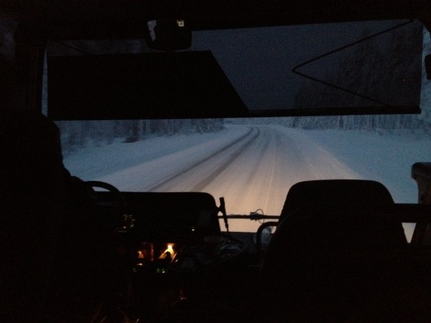 Ei hajuakaan missä klo 16.15. Tunnelma bussipäiväkännien jälkeen.