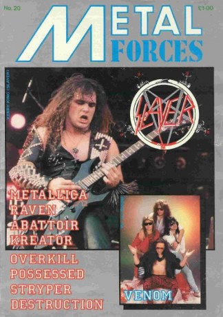 Metal Forces, brittiläinen metalliraamattu, ilmestyy nykyään verkkolehtenä.