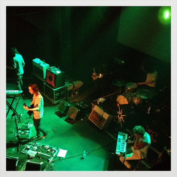 Tame Impala playing in Hamburg.