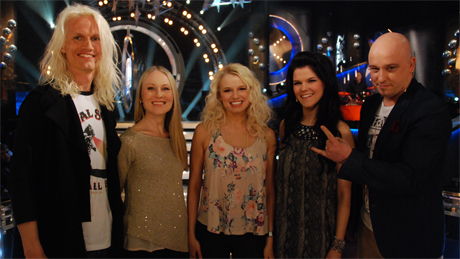 Kasper, Anna, Reeta, Saara ja Sami (kuva: Yle)