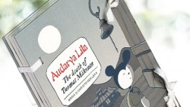 Kirja on kaunis sisältä ja päältä. Kuva: Antti Huittinen