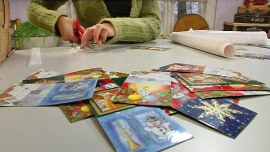 Domino joulupapereista. Kuva: Strömsö, YLE