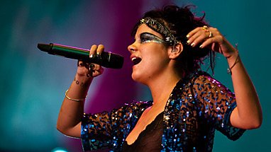 Lily Allen Flow-festareiden sunnuntainen pääesiintyjä (Kuva: Tomi Mikola)
