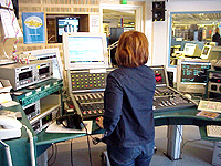 Susanna Korhonen studiossa